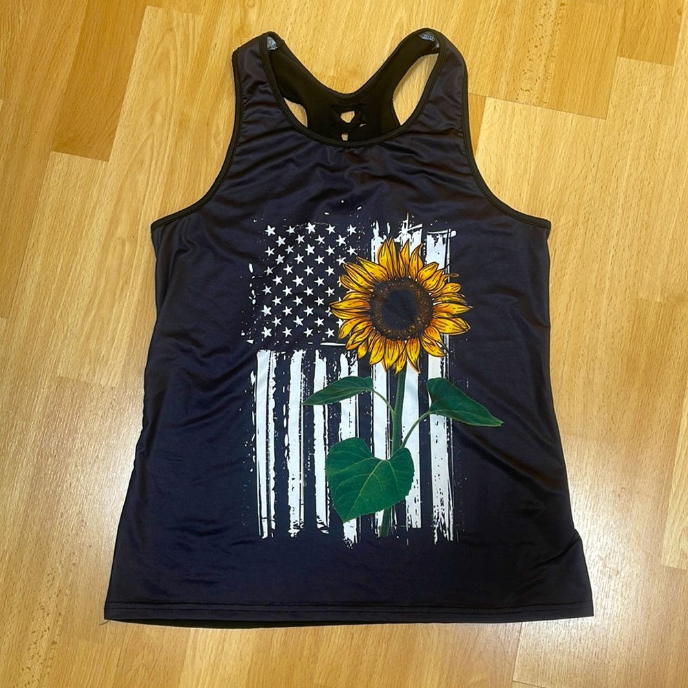 Sunflower Tank Top